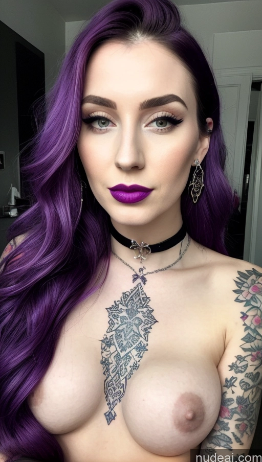 related ai porn images free for Beautiful Lipstick Fairer Skin Choker Perfect Boobs Tattoos Trans Girl With Erect Penis Russian Purple Hair Long Hair
