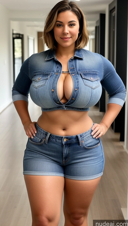 related ai porn images free for Athlete Perfect Boobs Busty Big Ass Big Hips Thick Jeans Front View Bobcut