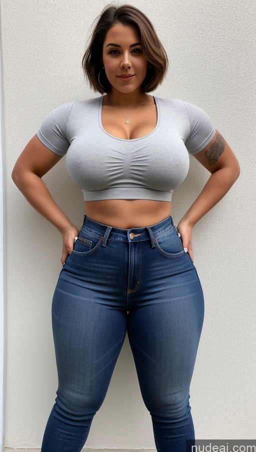 related ai porn images free for Athlete Perfect Boobs Big Ass Big Hips Thick Jeans Bobcut