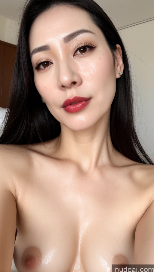 related ai porn images free for One Beautiful Lipstick Fairer Skin Black Hair Woman Small Tits Korean 40s Cumshot Close-up View