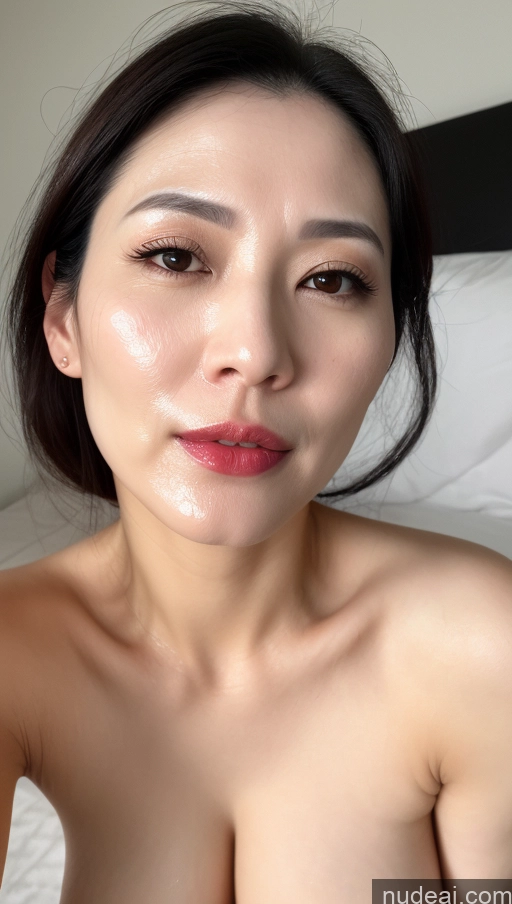related ai porn images free for One Beautiful Lipstick Fairer Skin Black Hair Woman Small Tits Korean 40s Cumshot Close-up View