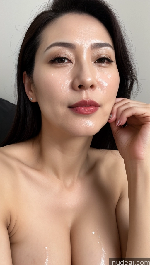 related ai porn images free for One Beautiful Lipstick Fairer Skin Black Hair Woman Small Tits Korean 40s Cumshot Close-up View