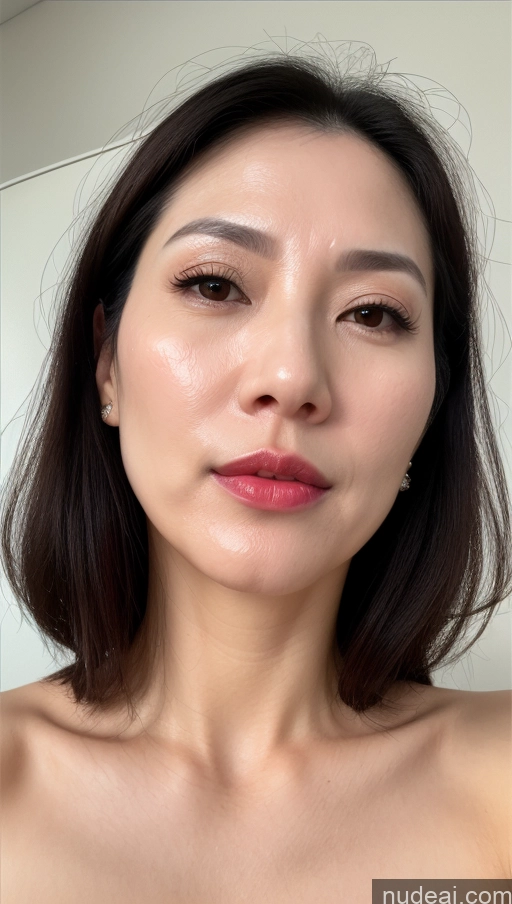 related ai porn images free for One Beautiful Lipstick Fairer Skin Black Hair Woman Small Tits Korean 40s Cumshot Close-up View