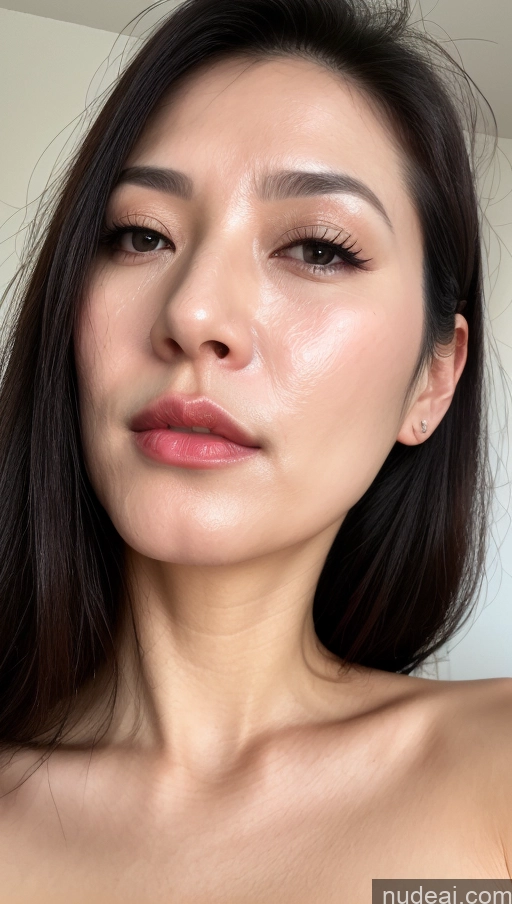 related ai porn images free for Woman One Small Tits Beautiful Lipstick Fairer Skin 40s Black Hair Korean Cumshot Close-up View