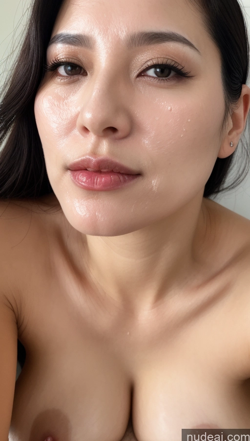related ai porn images free for Woman One Small Tits Beautiful Lipstick Fairer Skin 40s Black Hair Korean Close-up View Cumshot