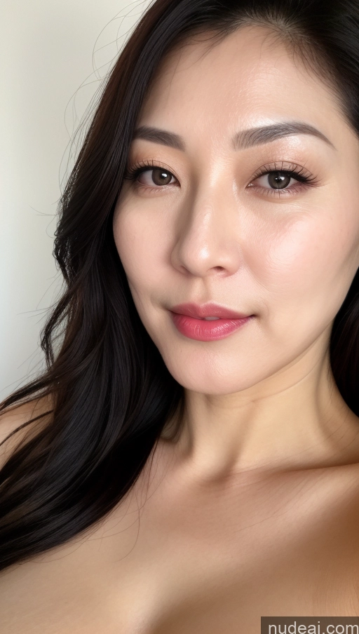 related ai porn images free for Woman One Perfect Boobs Beautiful Lipstick Fairer Skin 40s Black Hair Korean Close-up View