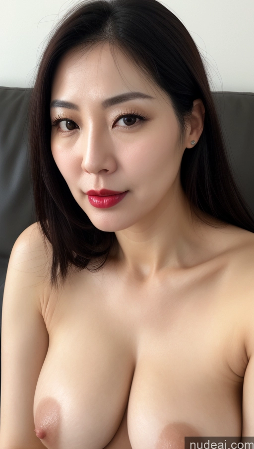related ai porn images free for Woman One Perfect Boobs Beautiful Lipstick Fairer Skin 40s Black Hair Korean Slicked Close-up View