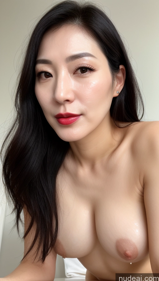 related ai porn images free for Woman One Small Tits Beautiful Lipstick Fairer Skin 40s Black Hair Korean Close-up View Cumshot