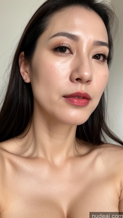 related ai porn images free for Woman One Small Tits Beautiful Lipstick Fairer Skin 40s Black Hair Korean Close-up View Cumshot