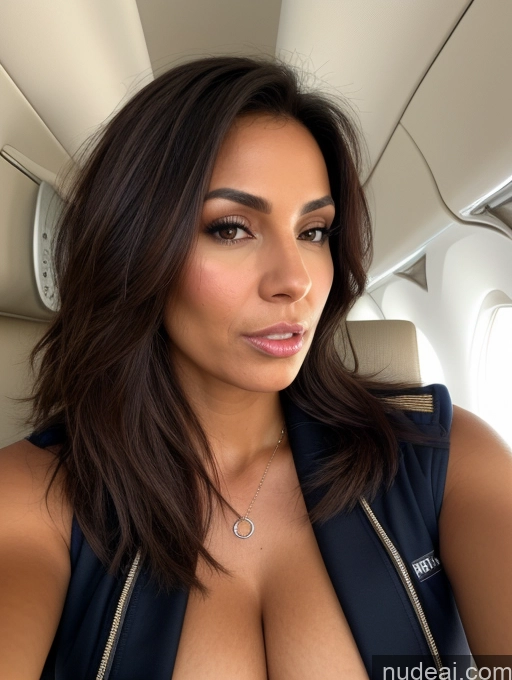 related ai porn images free for Woman One Small Tits Beautiful Tanned Skin Pubic Hair Short Perfect Body 30s Serious Brunette Long Hair Latina Front View Flight Attendant Jewelry Jacket Blowjob