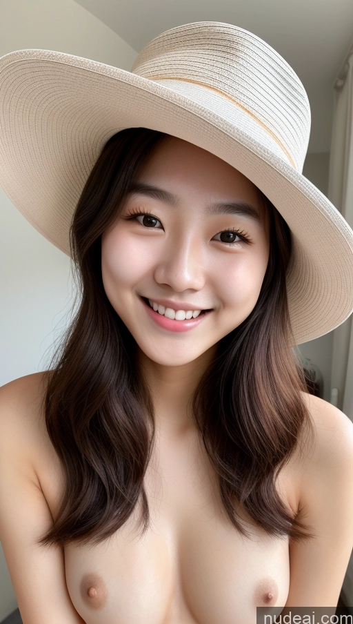 related ai porn images free for 18 Happy Small Tits Korean Skinny Nude Hat