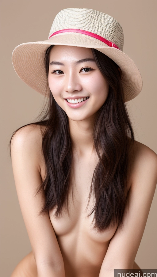 related ai porn images free for 18 Happy Small Tits Skinny Nude Chinese Hat