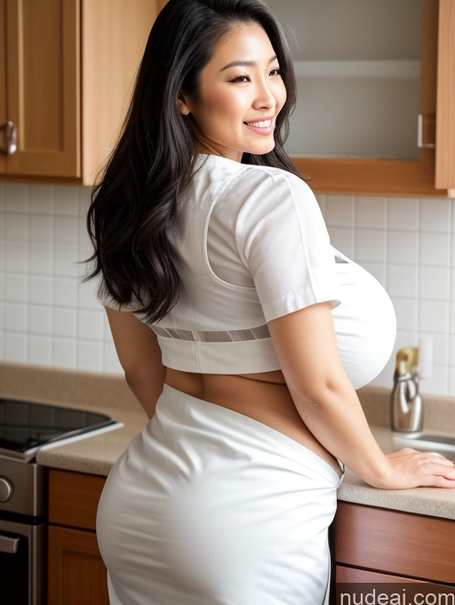 related ai porn images free for Woman Busty Huge Boobs Abs Big Ass Thick Big Hips Pregnant 20s Orgasm Black Hair Vietnamese Skin Detail (beta) Kitchen Apron Detailed Back View