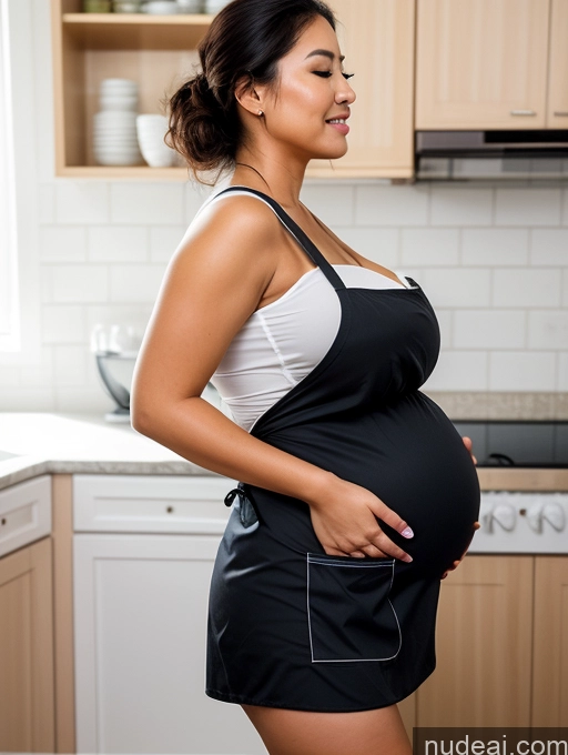 related ai porn images free for Woman Busty Huge Boobs Abs Big Ass Thick Big Hips Pregnant 20s Orgasm Black Hair Vietnamese Skin Detail (beta) Kitchen Apron Detailed Cooking Transparent Side View