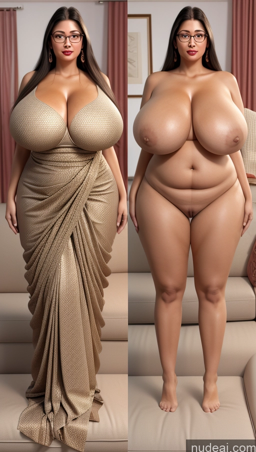 related ai porn images free for Milf Busty Huge Boobs Perfect Boobs Glasses Beautiful Lipstick Big Ass Thick Big Hips Long Legs Tall Perfect Body 50s Sexy Face Black Hair Long Hair Indian 3d Spreading Legs Couch Front View Sari Nude Onoff