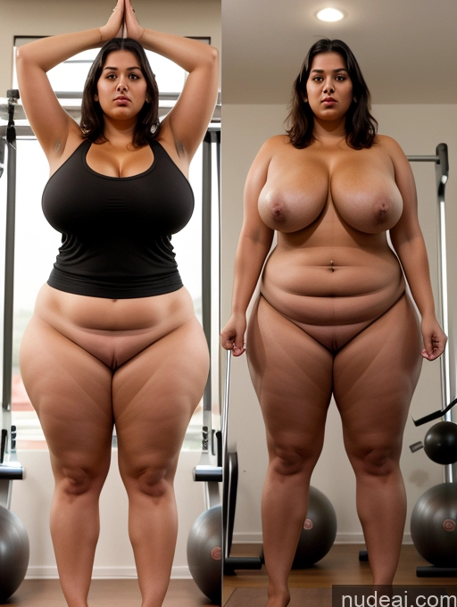 related ai porn images free for Woman Busty Perfect Boobs Big Ass Thick Chubby Fat Tall Big Hips 20s Serious Black Hair Bobcut Gym Yoga Nude Bright Lighting Onoff Turkish