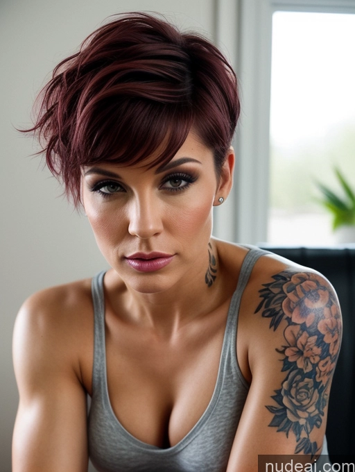 related ai porn images free for Woman Perfect Boobs Beautiful Abs Perfect Body Pouting Lips Cleavage 30s Tank Top Tattoos British Pixie Muscular