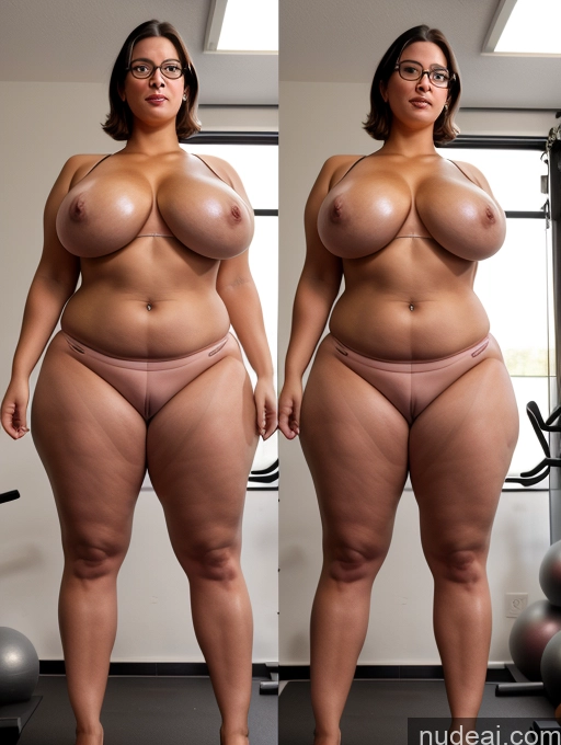 related ai porn images free for Woman Busty Perfect Boobs Big Ass Thick Chubby Tall 20s Serious Bobcut Gym Yoga Nude Bright Lighting Onoff Long Legs Black Hair Spanish Perfect Body Lipstick Glasses