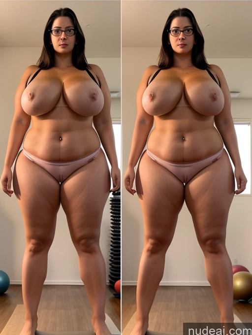 related ai porn images free for Woman Busty Perfect Boobs Big Ass Thick Chubby Tall 20s Serious Bobcut Gym Yoga Nude Bright Lighting Onoff Long Legs Black Hair Spanish Perfect Body Lipstick Glasses