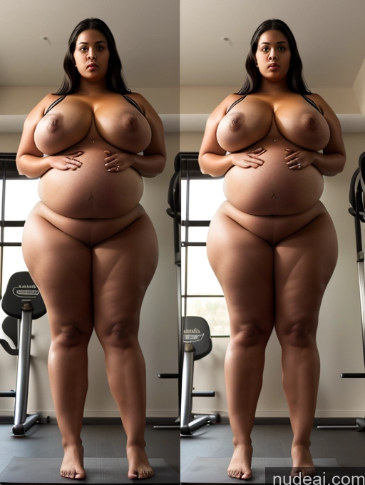 related ai porn images free for Woman Busty Perfect Boobs Big Ass Chubby Thick Fat Big Hips Perfect Body Long Legs Tall Pregnant 20s Serious Black Hair Gym Yoga Nude Bright Lighting Onoff Persian Dark Skin