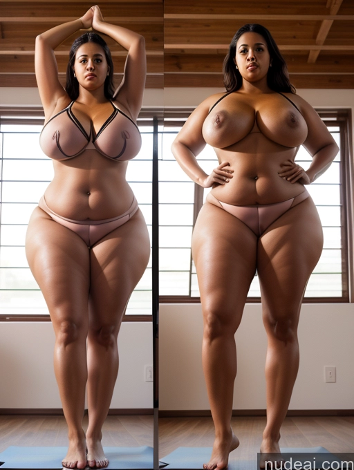 related ai porn images free for Woman Busty Perfect Boobs Big Ass Chubby Thick Fat Big Hips Perfect Body Long Legs Tall 20s Serious Black Hair Gym Yoga Nude Bright Lighting Onoff Persian Dark Skin