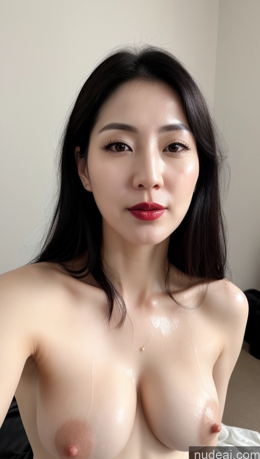 related ai porn images free for Woman One Lipstick Fairer Skin Beautiful Korean Perfect Boobs 40s Black Hair Cumshot