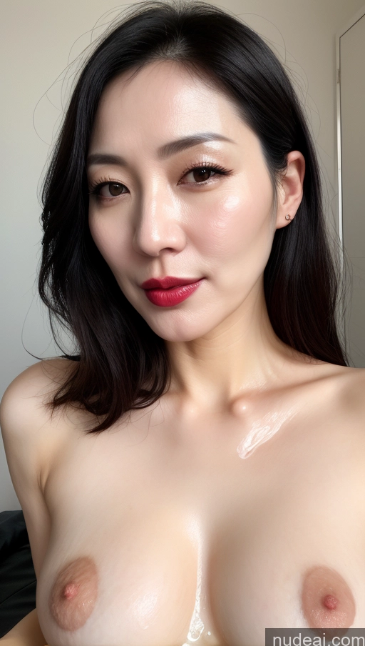 related ai porn images free for Woman One Lipstick Fairer Skin Beautiful Korean Perfect Boobs 40s Black Hair Cumshot