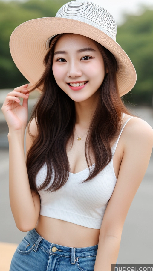 related ai porn images free for 18 Happy Small Tits Skinny Hat Detailed Korean