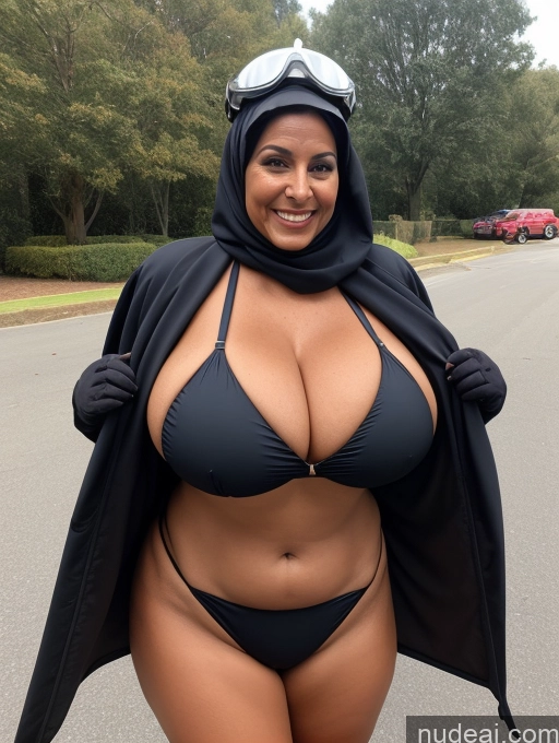 related ai porn images free for One Busty Huge Boobs Thick Tanned Skin Middle Eastern Front View Microkini Thong Laughing 70s Halloween Witch Firefighter