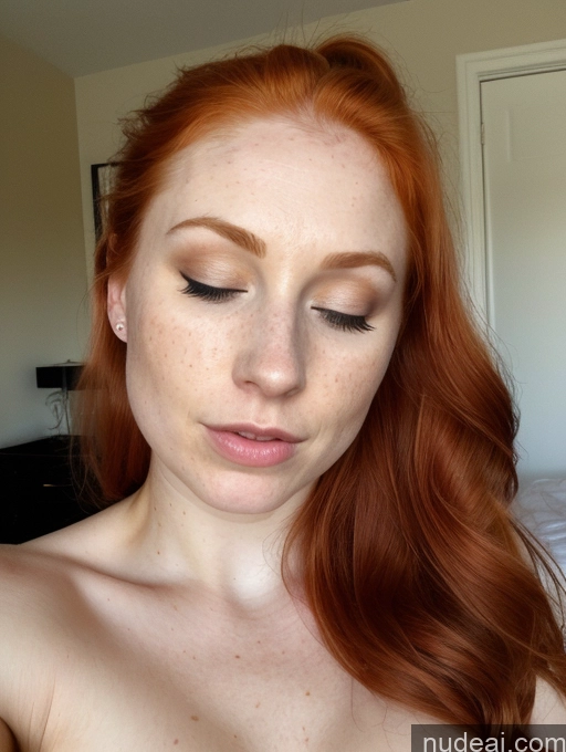 related ai porn images free for Sorority Busty Short Fairer Skin 20s Ginger Irish Sleeping Nude Close-up View Shocked Ponytail