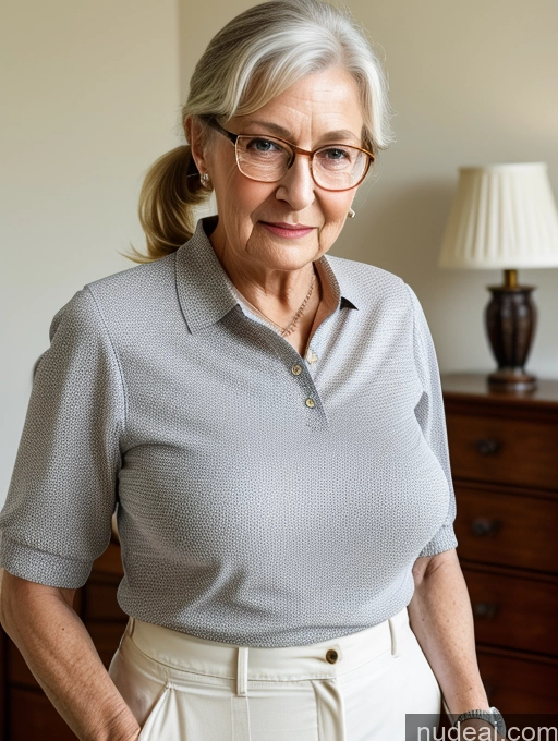related ai porn images free for 80s Czech Skinny Busty Glasses Ponytail Blouse Polo Jeans Detailed Bedroom Professor Close-up View