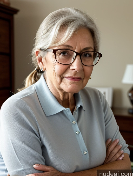 related ai porn images free for 80s Czech Skinny Busty Glasses Ponytail Blouse Polo Jeans Detailed Bedroom Professor Close-up View