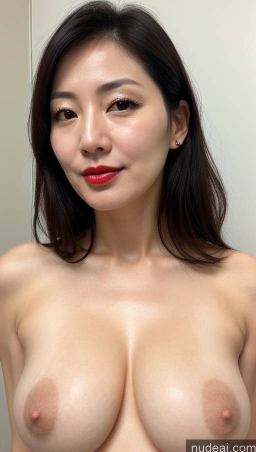 related ai porn images free for Woman One Perfect Boobs Beautiful Lipstick Fairer Skin 40s Black Hair Korean Close-up View