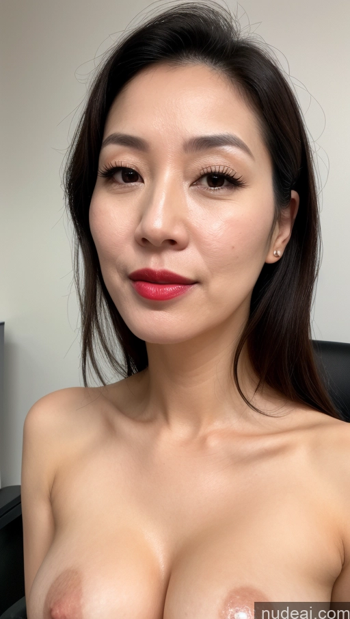 related ai porn images free for Woman One Perfect Boobs Beautiful Lipstick Fairer Skin 40s Black Hair Korean Close-up View Office Cumshot Detailed