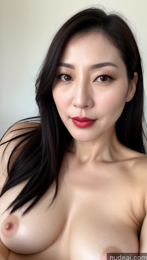 related ai porn images free for One Lipstick Fairer Skin 40s Black Hair Korean Close-up View Woman Perfect Boobs Beautiful