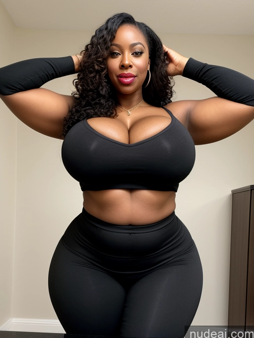 related ai porn images free for Woman Busty Huge Boobs Beautiful Lipstick Big Ass Abs 40s Seductive African Crop Top