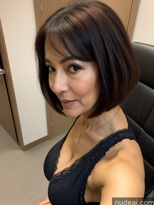 related ai porn images free for Milf Two Perfect Boobs Beautiful Perfect Body 70s Bra Doctor Jacket Lab Coat Stylish Suit Cleavage Detailed Sexy Face Busty Seductive Office Pixie Japanese Mirror Selfie