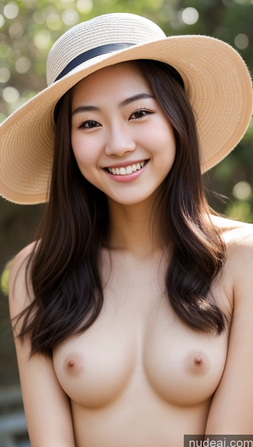 related ai porn images free for 18 Happy Japanese Skinny Small Tits Hat