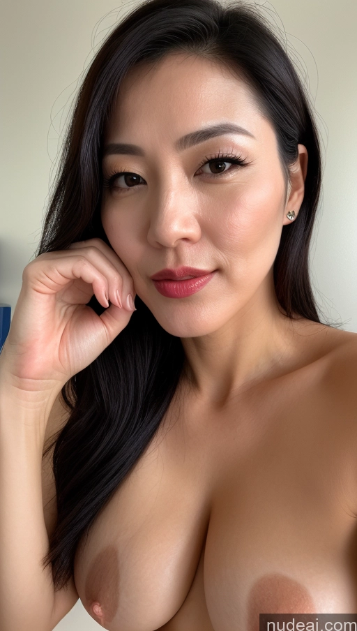 related ai porn images free for Woman One Perfect Boobs Beautiful Lipstick Fairer Skin 40s Black Hair Korean Close-up View Cumshot Office Detailed