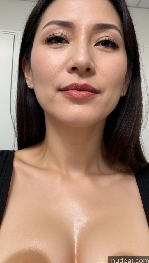 related ai porn images free for Woman One Beautiful Lipstick Fairer Skin 40s Black Hair Korean Close-up View Cumshot Office Small Tits Detailed