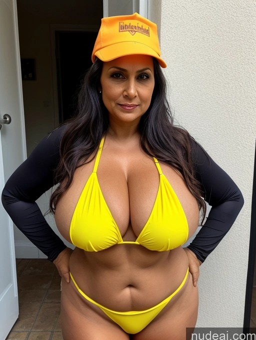 related ai porn images free for One Busty Huge Boobs Thick Tanned Skin Front View Microkini Thong 80s Indian Construction Worker Halloween Witch