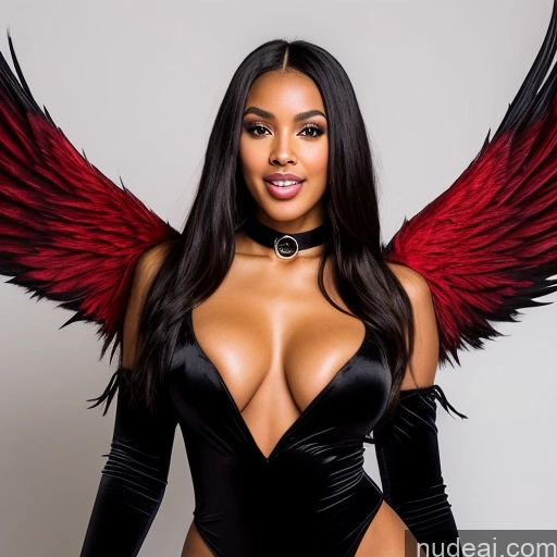 related ai porn images free for Miss Universe Model Small Tits Perfect Body 30s Ahegao Happy African White Hair Devil Choker Angel Hell