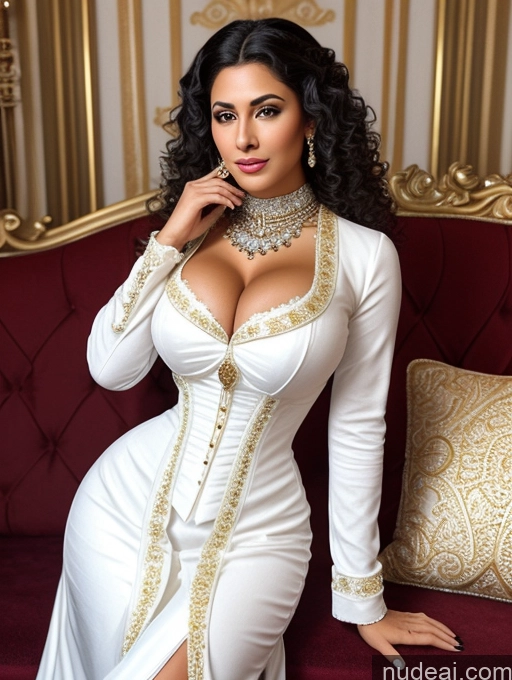 related ai porn images free for Arabic Dark Skin Tanned Skin Milf Busty Beautiful Big Ass Skinny Thick 30s Sexy Face White Hair Curly Hair 3d Couch Front View Dress Stylish Tailcoat Victorian Diamond Jewelry Detailed