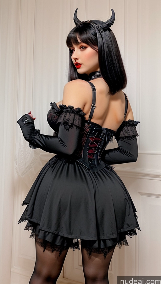 related ai porn images free for Lingerie Model Busty Perfect Boobs Beautiful Lipstick Skinny Big Hips Long Legs Short 18 Black Hair Straight Corset Devil Better Leggins - Goth Round Ass