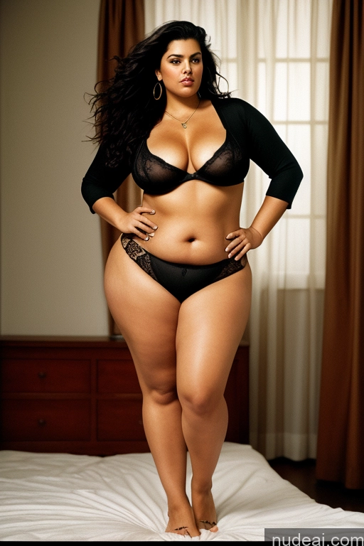 related ai porn images free for One Thick Chubby Fat 30s Seductive Black Hair Messy Middle Eastern Film Photo Front View Bright Lighting Detailed Casual