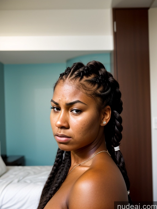 related ai porn images free for Beautiful Black 18 Thong Front View Bedroom Thick Tanned Skin Braided Angry