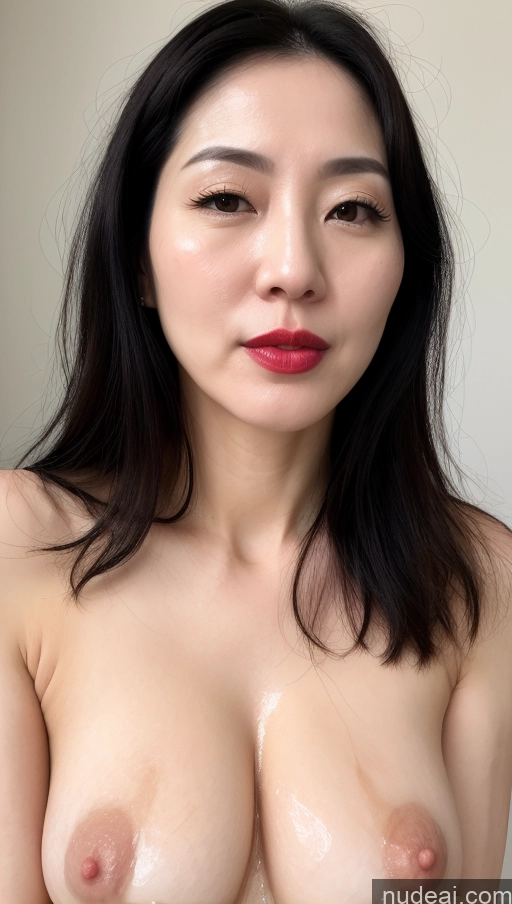 related ai porn images free for Woman One Lipstick Fairer Skin 40s Korean Beautiful Perfect Boobs Black Hair Cumshot