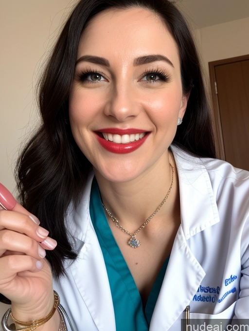 related ai porn images free for Woman One Small Tits Beautiful Lipstick Fairer Skin Short Small Ass 20s Black Hair Long Hair Happy Latina Front View Blowjob Lab Coat Nurse Jewelry