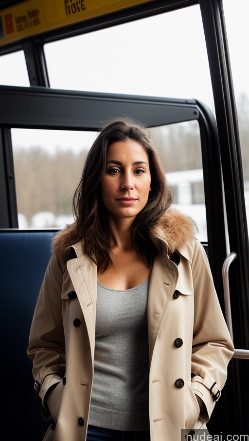 related ai porn images free for Woman One Pubic Hair Skin Detail (beta) Detailed 30s White Bus Trench Coat