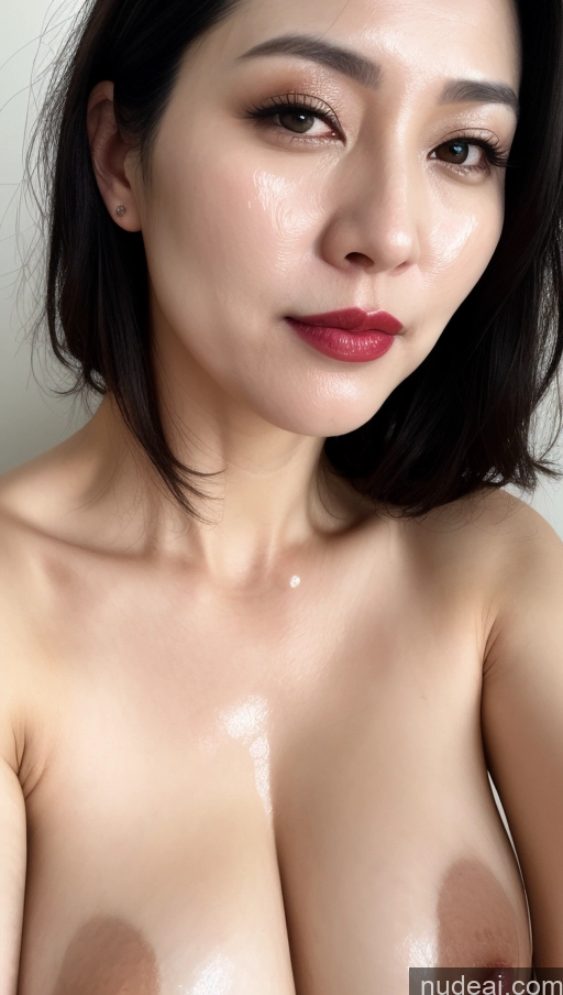 related ai porn images free for Woman One Lipstick Fairer Skin 40s Korean Beautiful Perfect Boobs Black Hair Cumshot